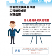 什么是社會投資簡易低風險工程建設項目？